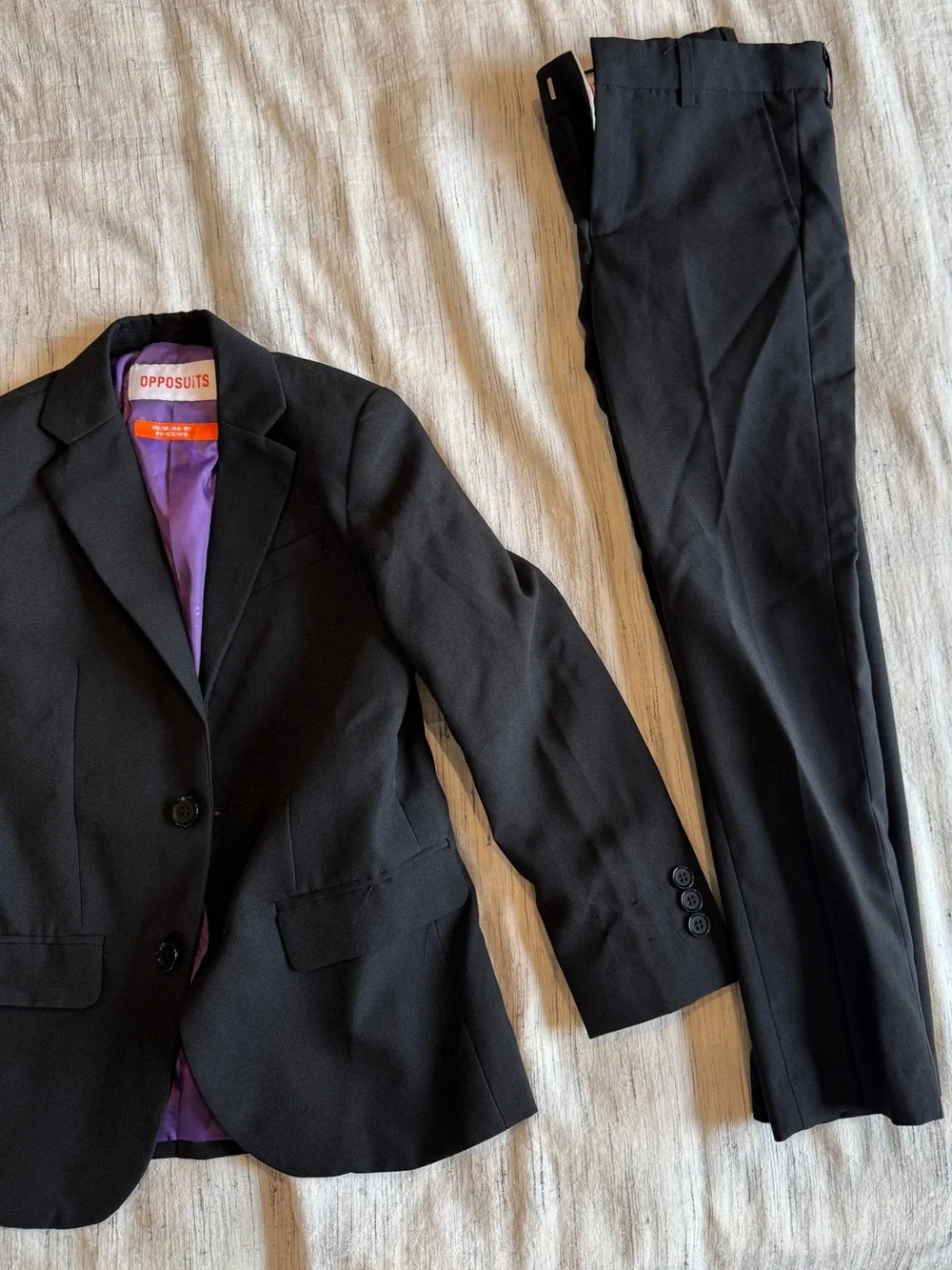 Boys black suit